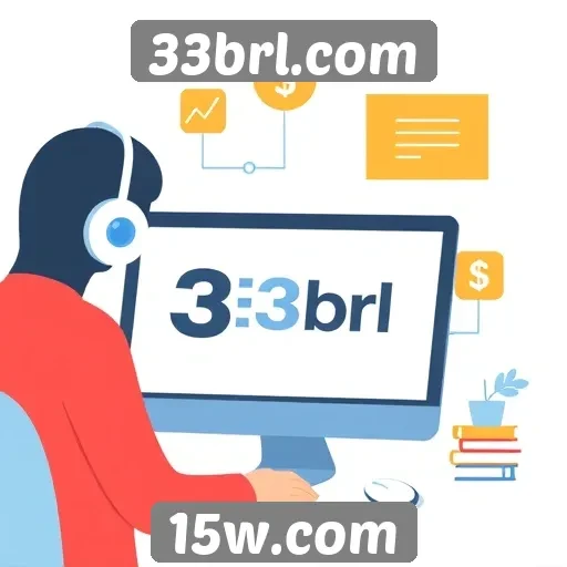 Como funciona o suporte ao cliente em 33brl.com